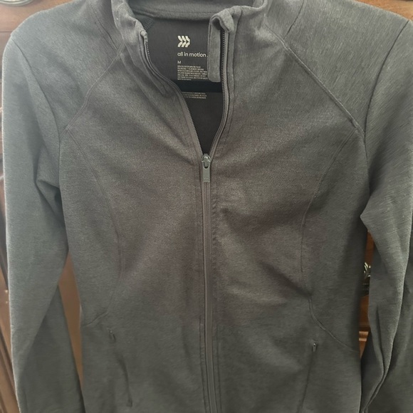 All In Motion Gray Full-Zip Jacket - Picture 10 of 10